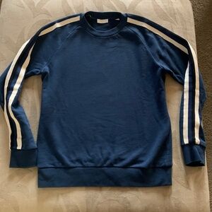 Sandro sweatshirt with striped sleeves (size S)